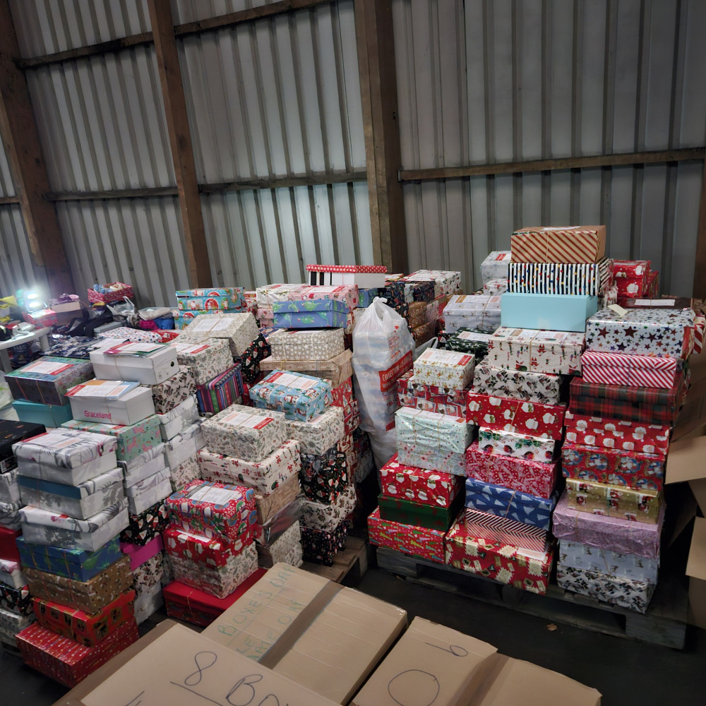 Shoeboxes at Potto