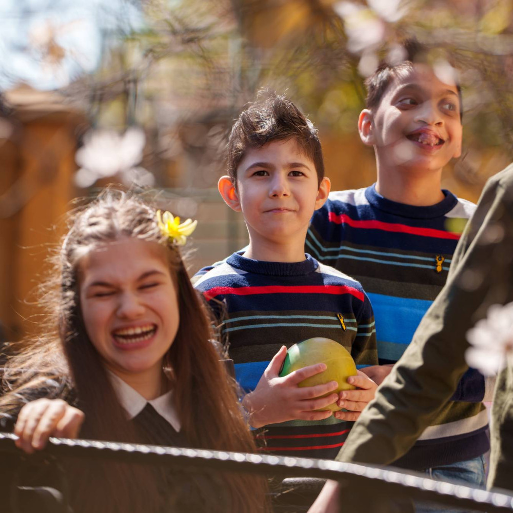 Children in Spring